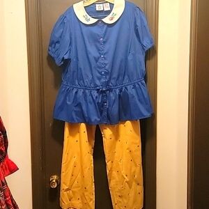 Snow White Disney Dress Shop Blue and Khaki Women's Pants Set